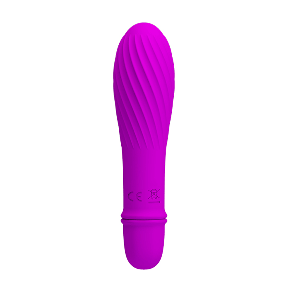 Solomon Mini Vibrator – Silicone Small Vibrator with Swirl Tip > Vibrators > Mini Vibrators