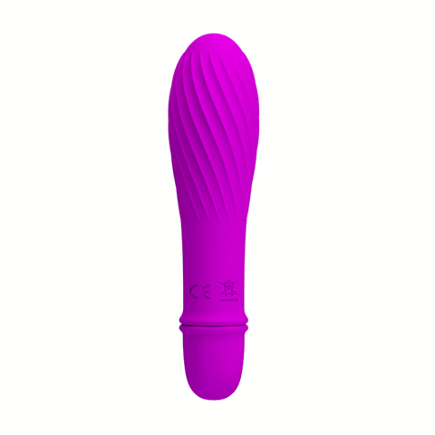 Solomon Mini Vibrator – Silicone Small Vibrator with Swirl Tip > Vibrators > Mini Vibrators
