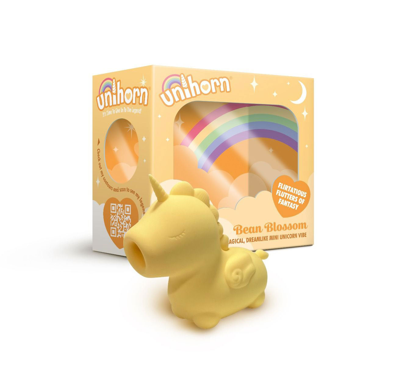Unihorn Bean Blossom Flickering Tongue Unicorn Vibe Suction Stimulator