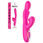 Adam & Eve Hyper Wave - USB Rechargeable 22.9 Cm Rabbit Vibrator Pink > Vibrators > Ladies > Rabbit