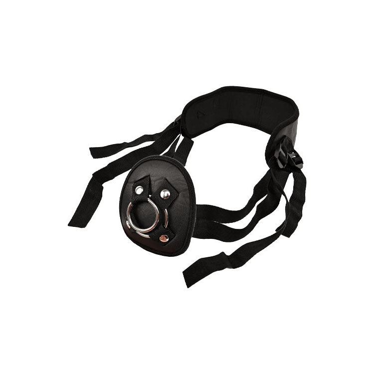 Adam & Eve Adjustable Strap-On Harness - Two Metal Rings > Dildos > Strap On Harnesses