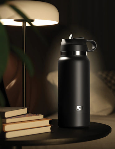 Pdx Plus Fap Flask Thrill Seeker Frosted Discreet Stroker Black Strokers - Manual
