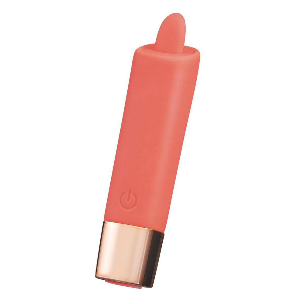 LAPDANCE Lick Me Mini Pocket Vibrator 9.7 cm Rechargeable STIMULATORS