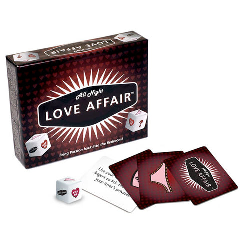 All Night Love Affair - Adult Card Game for Couples Fun > Novelties > Card Games