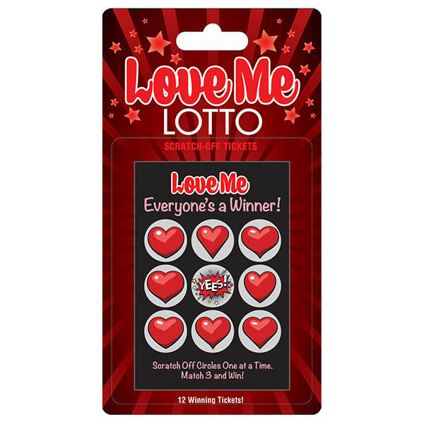 Love Me Lotto Naughty Scratcher – Erotic Scratch-Off Game Set Default Title Gag Gifts & Novelties