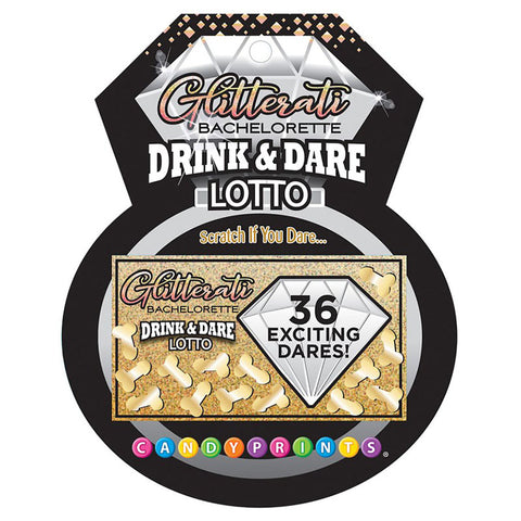 Glitterati Drink and Dare Lotto Game – Interactive Party Game for Hens Celebration Default Title > Novelties > Party Supplies