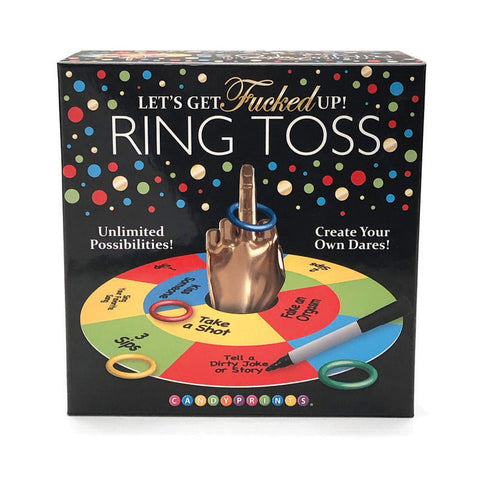 Lets Get Fucked Up Ring Toss Adult Party Game Bachelor & Bachelorette Items