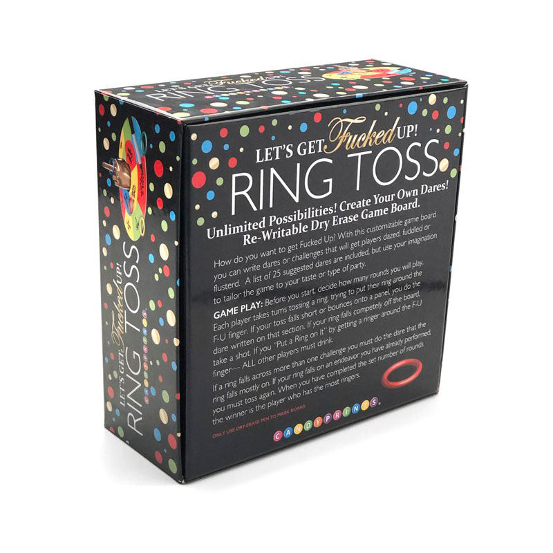 Lets Get Fucked Up Ring Toss Adult Party Game > Novelties > Bachelor & Bachelorette Items