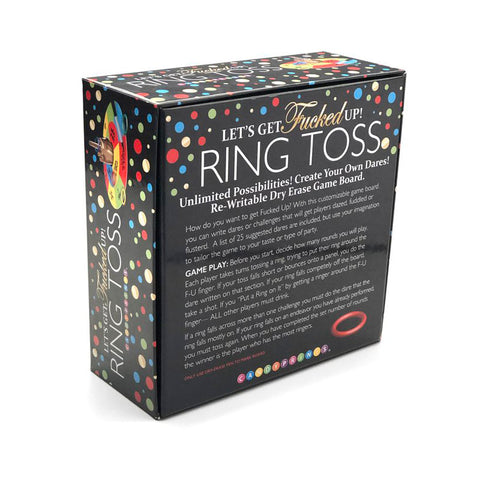Lets Get Fucked Up Ring Toss Adult Party Game Games