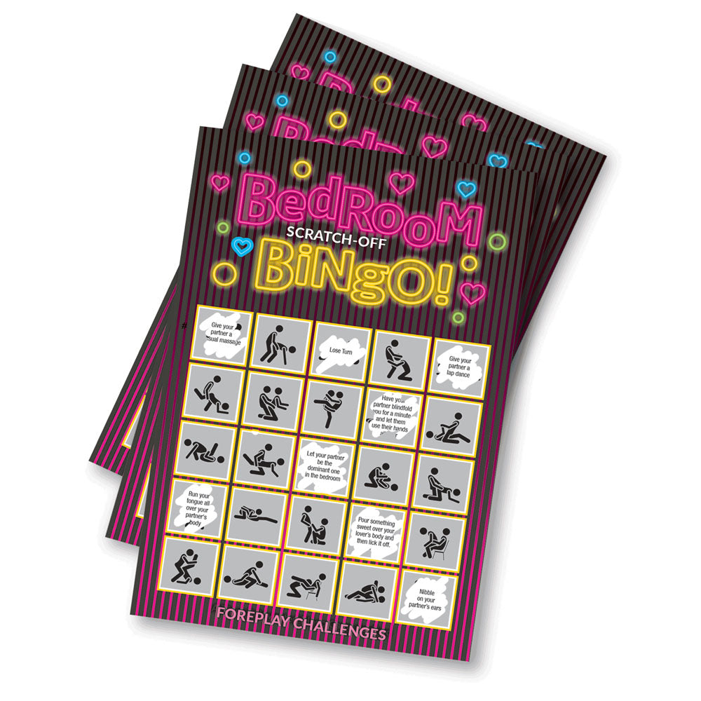 Bedroom Bingo Couples Game – Two-Part Foreplay and Intimacy Board Game > Novelties > Games