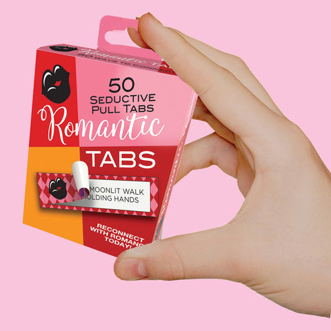 Romantic Tabs Set of 50 Suggestions for Couples Connection and Fun Games