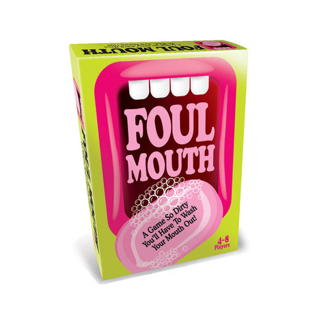 Foul Mouth Card Game for 2-6 Players - Fun Challenge Card Games