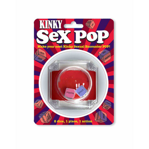 Kinky Sex Pop Game – Adult Couples Dice Game Default Title GAMES