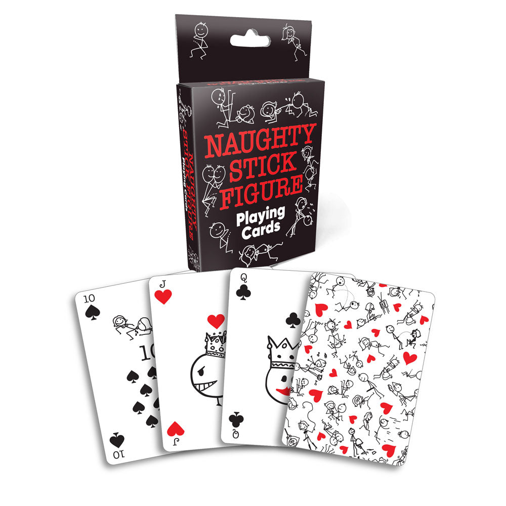 Naughty Stick Figure Playing Cards Novelty Adult Intimacy Game Default Title Games