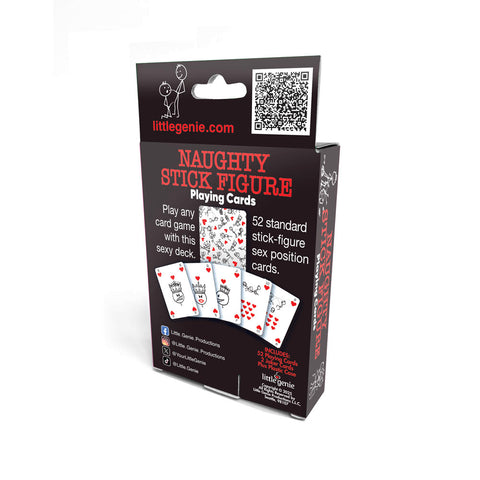 Naughty Stick Figure Playing Cards Novelty Adult Intimacy Game Games