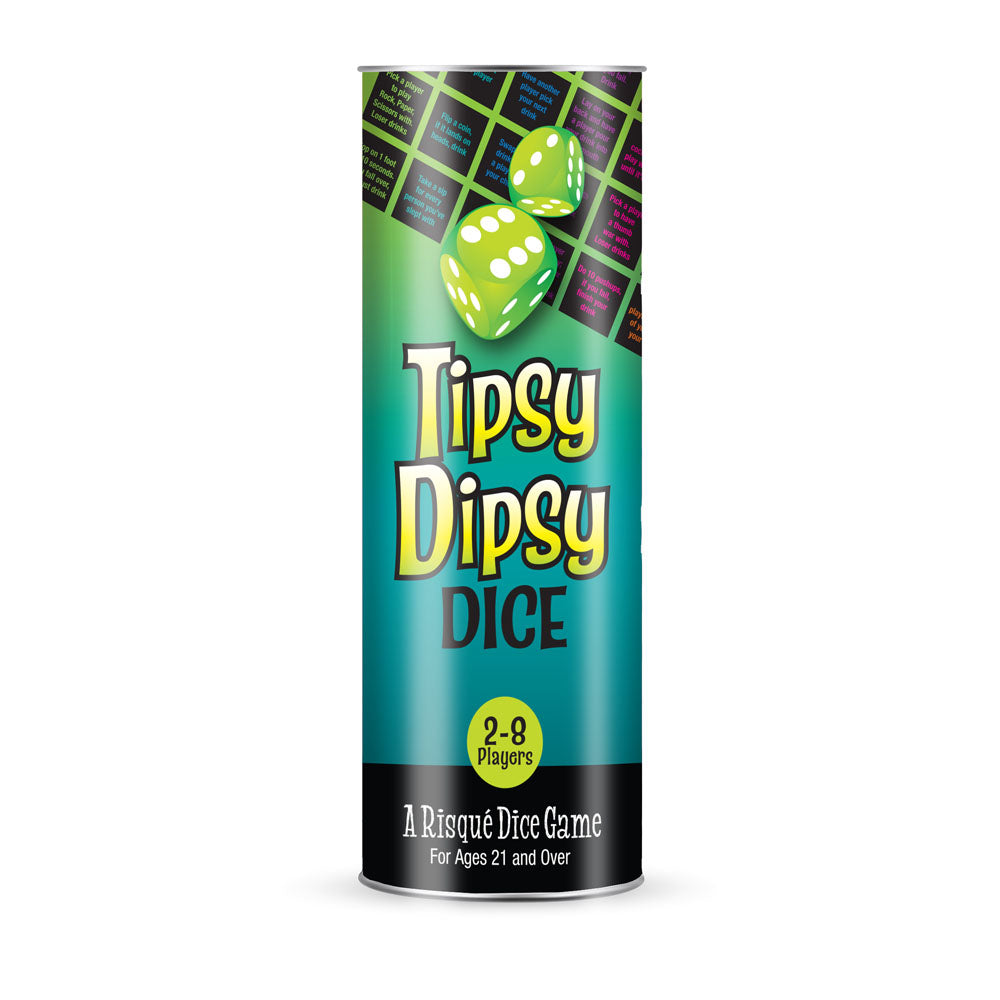 Tipsy Dipsy Dice Drinking Game – Compact Spill-Resistant Mat and Dice Set Secondary image