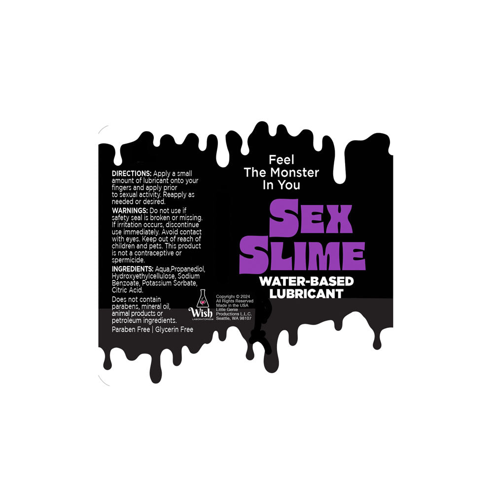Sex Slime Purple Water Based Lubricant 60 Milliliter Bottle Speciality Lubricants
