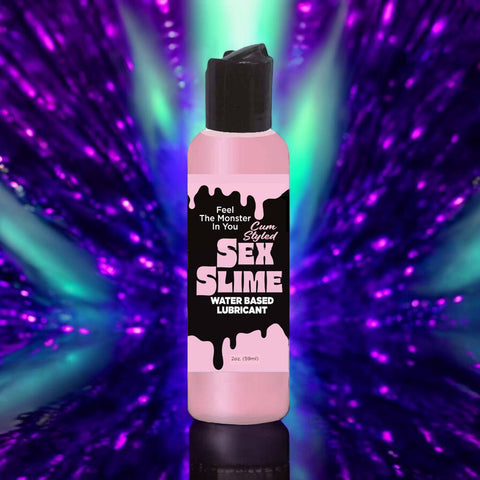 Sex Slime Cum Style Creature Lube 60 Milliliters Green Water Based Lubricant Speciality Lubricants