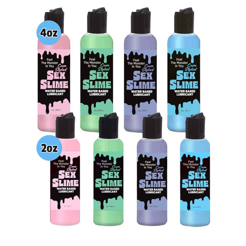 Sex Slime Cum Style Creature Lube 60 Milliliters Green Water Based Lubricant Speciality Lubricants