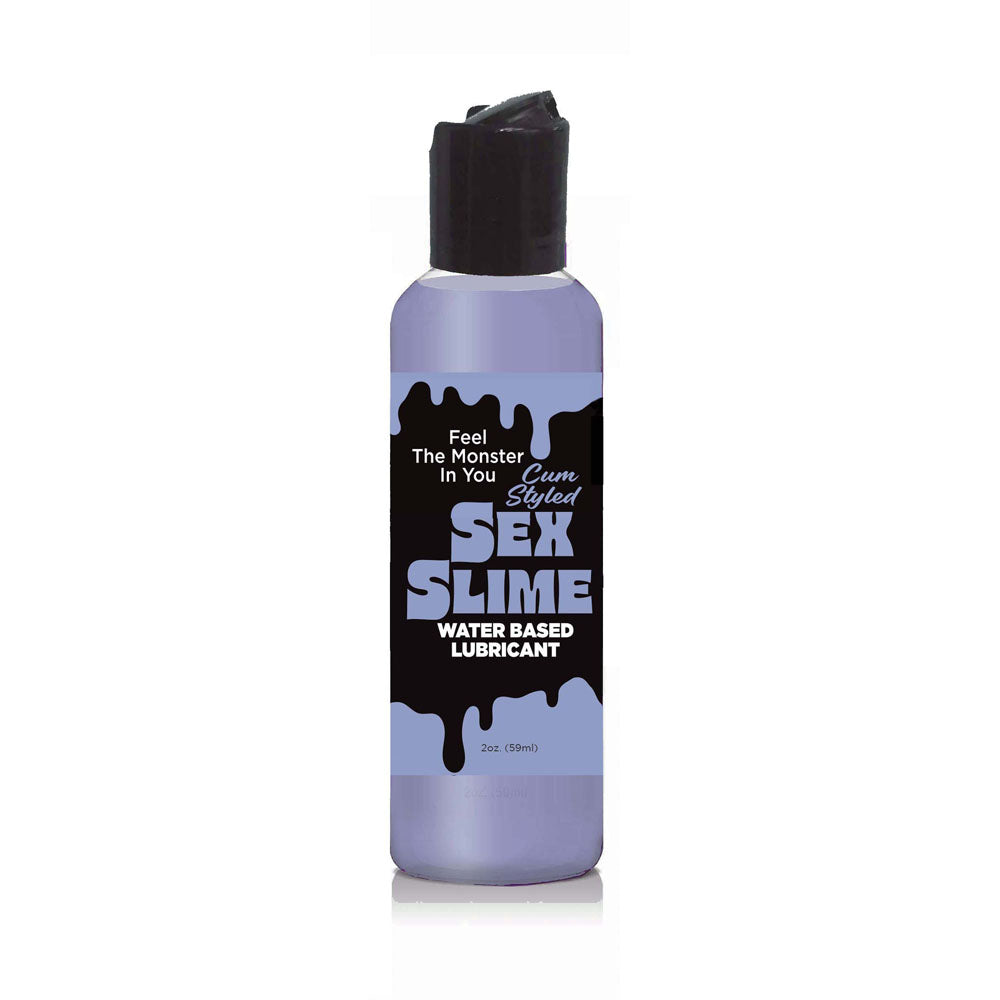 Sex Slime Cum Style Creature Lube 60ml Water Based Lubricant Purple Speciality Lubricants