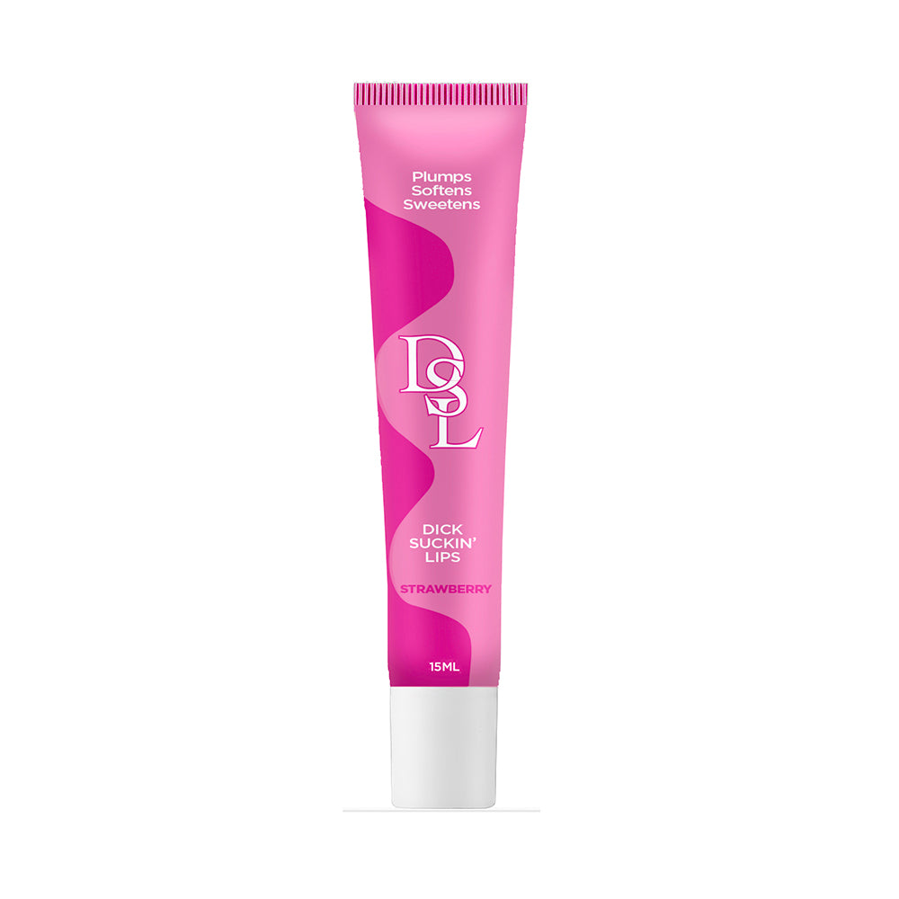 Dsl Dick Sucking Lips - Strawberry Flavoured Lip Plumper 15 Ml Default Title > Essentials > Bath & Body Main image