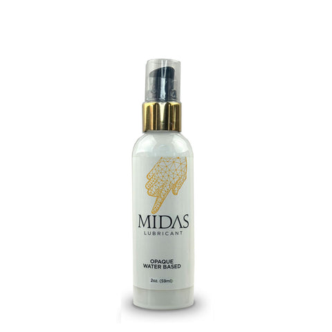 Midas Opaque Water Based Lubricant 59 Milliliters White Water Based Lube