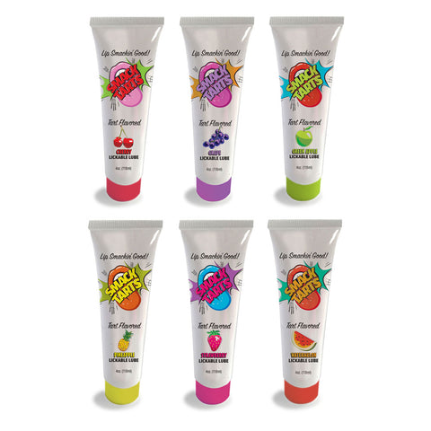 Smack Tarts Sour Green Apple Flavoured Lubricant 120ml Tube Flavoured Lube