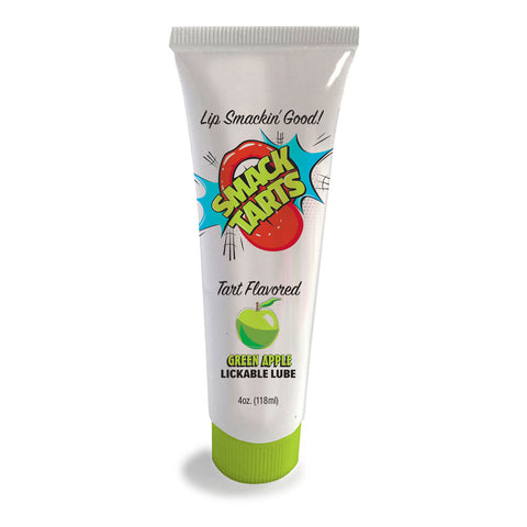 Smack Tarts Sour Green Apple Flavoured Lubricant 120ml Tube Flavoured Lube