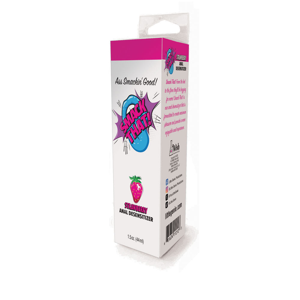 Smack That Anal Desensitiser Strawberry Flavoured 44ml Tube > Lube > Anal
