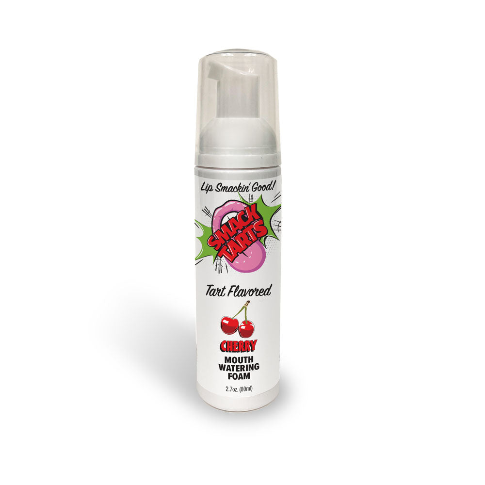 Smack Tarts Mouthwatering Foam (Sour Cherry) – Flavored Oral Spray 2.7oz > Lube > Oral Gels & Sprays