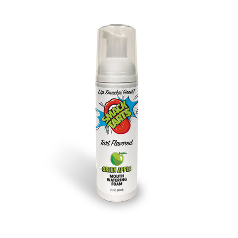 Smack Tarts Mouthwatering Foam (Sour Green Apple) – Flavored Oral Spray 2.7 Oz > Lube > Oral Gels & Sprays