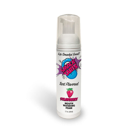 Smack Tarts Mouthwatering Foam (Sour Strawberry) – Flavored Oral Spray 2.7oz > Lube > Oral Gels & Sprays