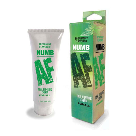 Numb Af Mint Flavoured Anal Numbing Cream 44ml Tube Anal Lubricant