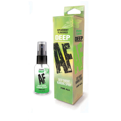 Deep AF Mint Flavoured Deep Throat Spray 29 ml Default Title > Lube > Oral Gels & Sprays