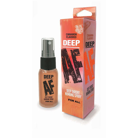 Deep Af Cinnamon Flavoured Deep Throat Spray 29 mls Oral Gels & Sprays