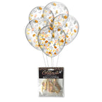 Glitterati Boobie Confetti Balloons Set of 5 Adult Party Supplies > Novelties > Bachelor & Bachelorette Items