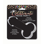 Glitterati Penis Cookie Cutter Chrome > Novelties > Party Supplies