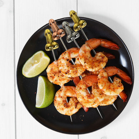 Glitterati Hors d'Oeuvre Picks 6 Pack Elegant Reusable Skewers for Adult Themed Parties > Novelties > Party Supplies