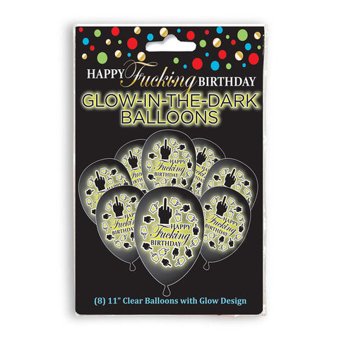 Glow In The Dark Happy Birthday Balloons For Unforgettable Celebrations Default Title > Novelties > Party Supplies