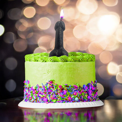 Glitterati Glitter Penis Candle 10 Centimeter Fun Party Accessory Novelty Candles