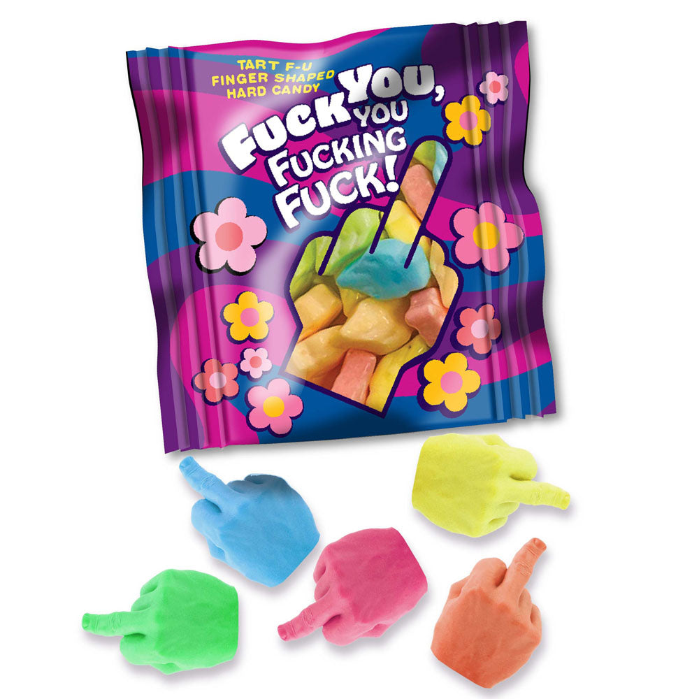 Fuck You, You Fucking Fuck Candy - Bag of 25 > Novelties > Candy & Edible Items