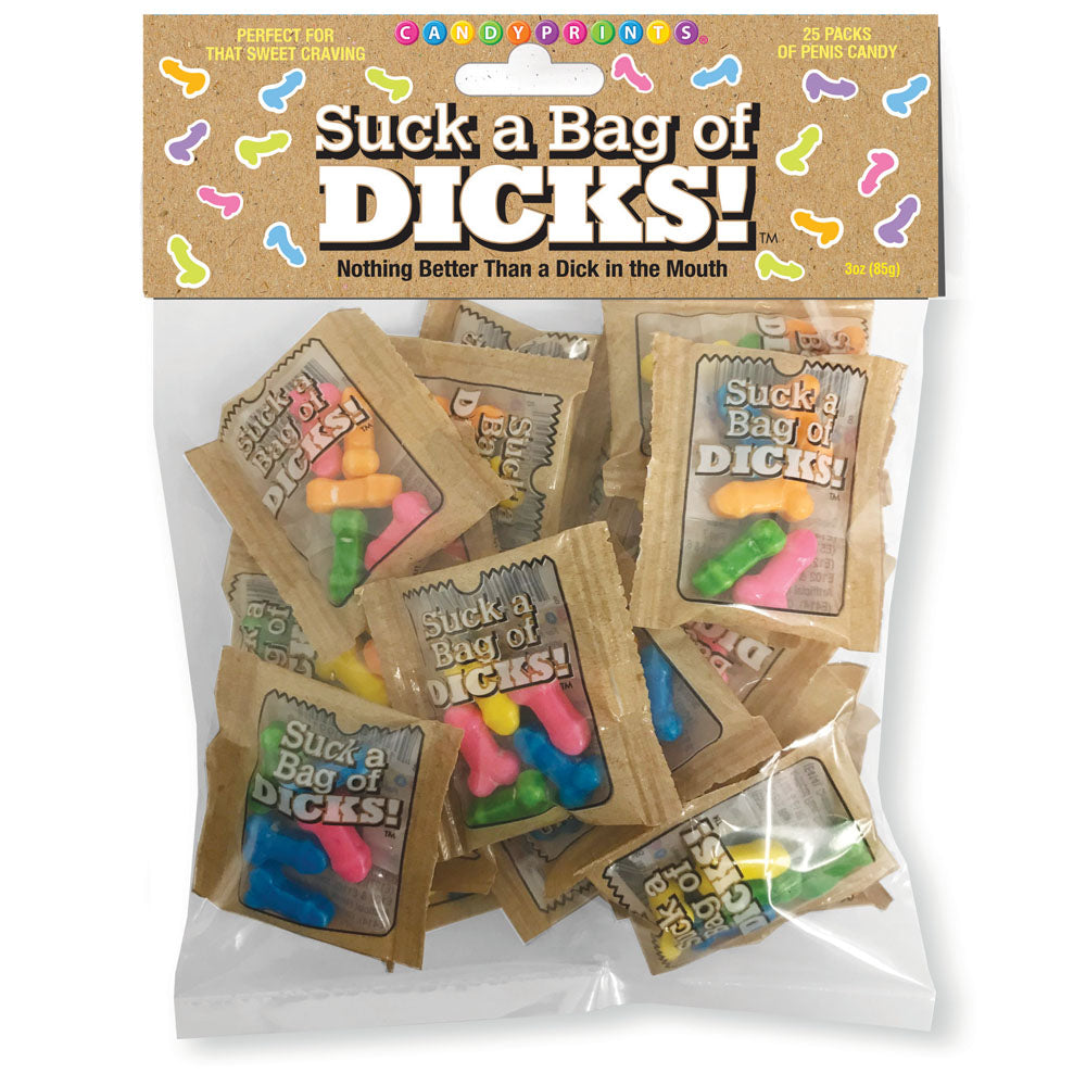 Suck a Bag of Dicks! 25 Individual Fun Size Packages > Novelties > Candy & Edible Items