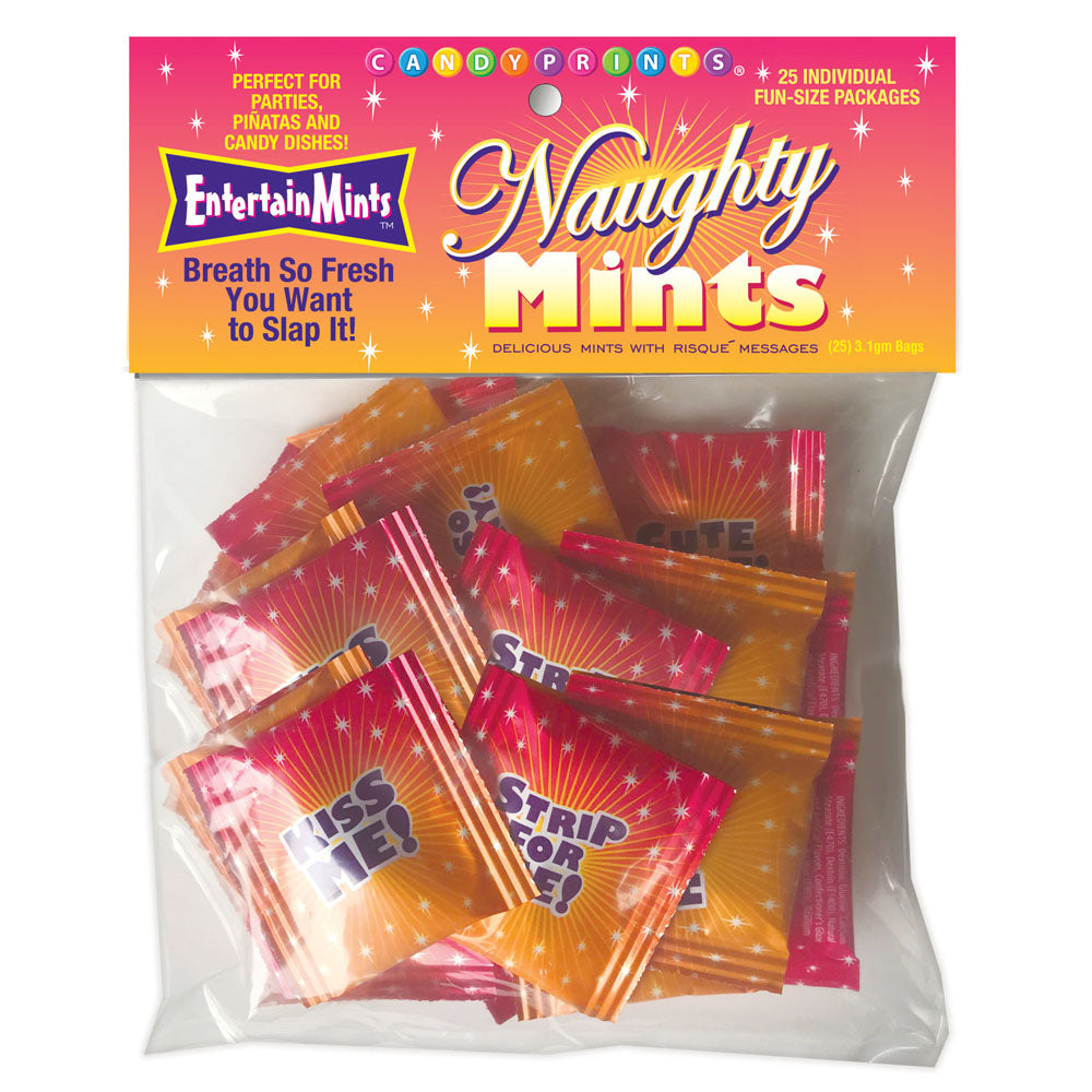 Naughty Mints - Bulk Bag of 25 Party Packs > Novelties > Candy & Edible Items