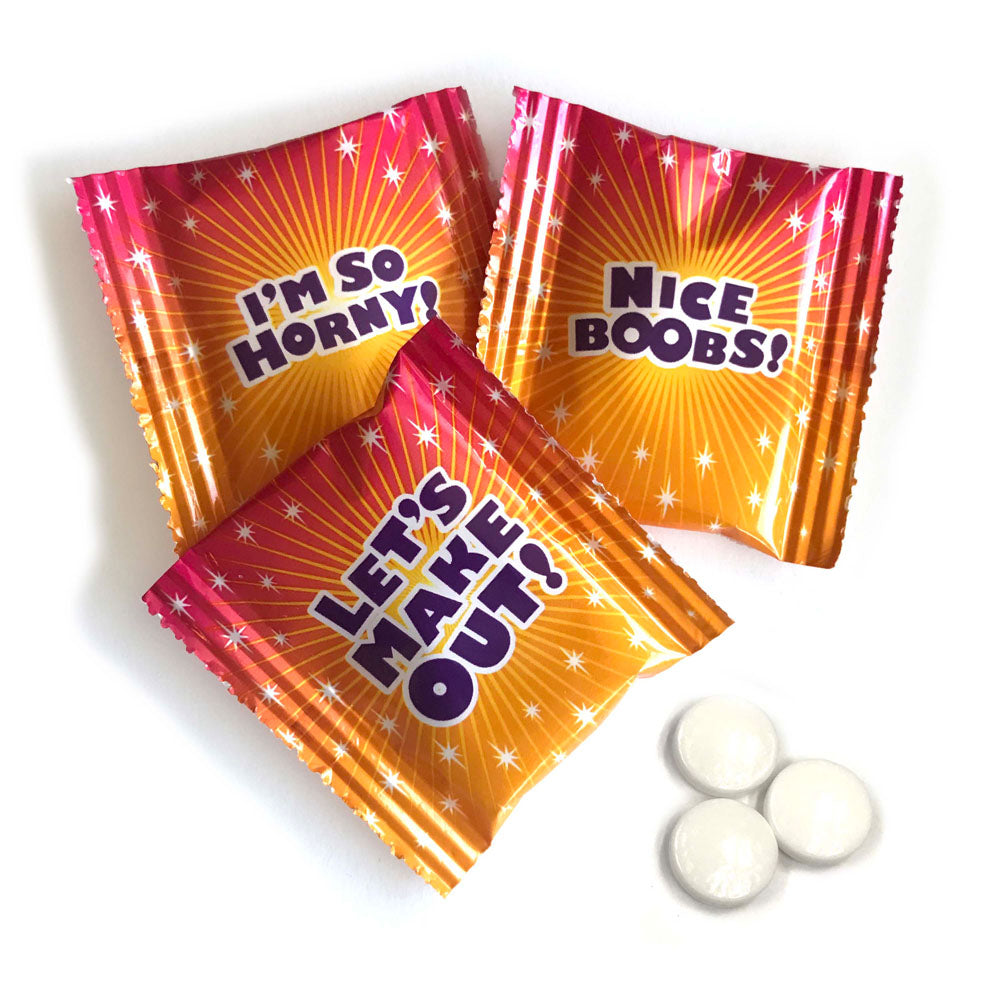 Naughty Mints - Bulk Bag of 25 Party Packs > Novelties > Candy & Edible Items