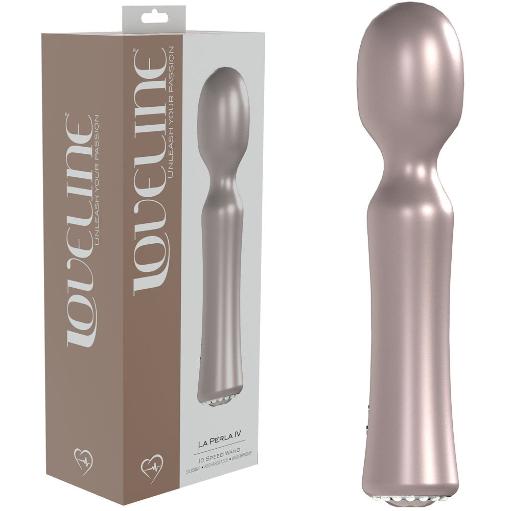 LOVELINE La Perla IV - Elegant Whisper Quiet Vibrator Pink Vibrators - G Spot