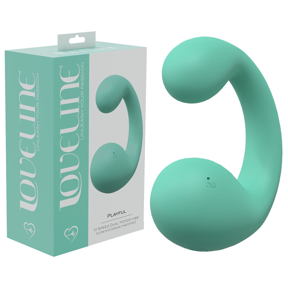 LOVELINE Playful - Powerful Dual Motor Vibrator Silicone > Vibrators > Unconventional Main image