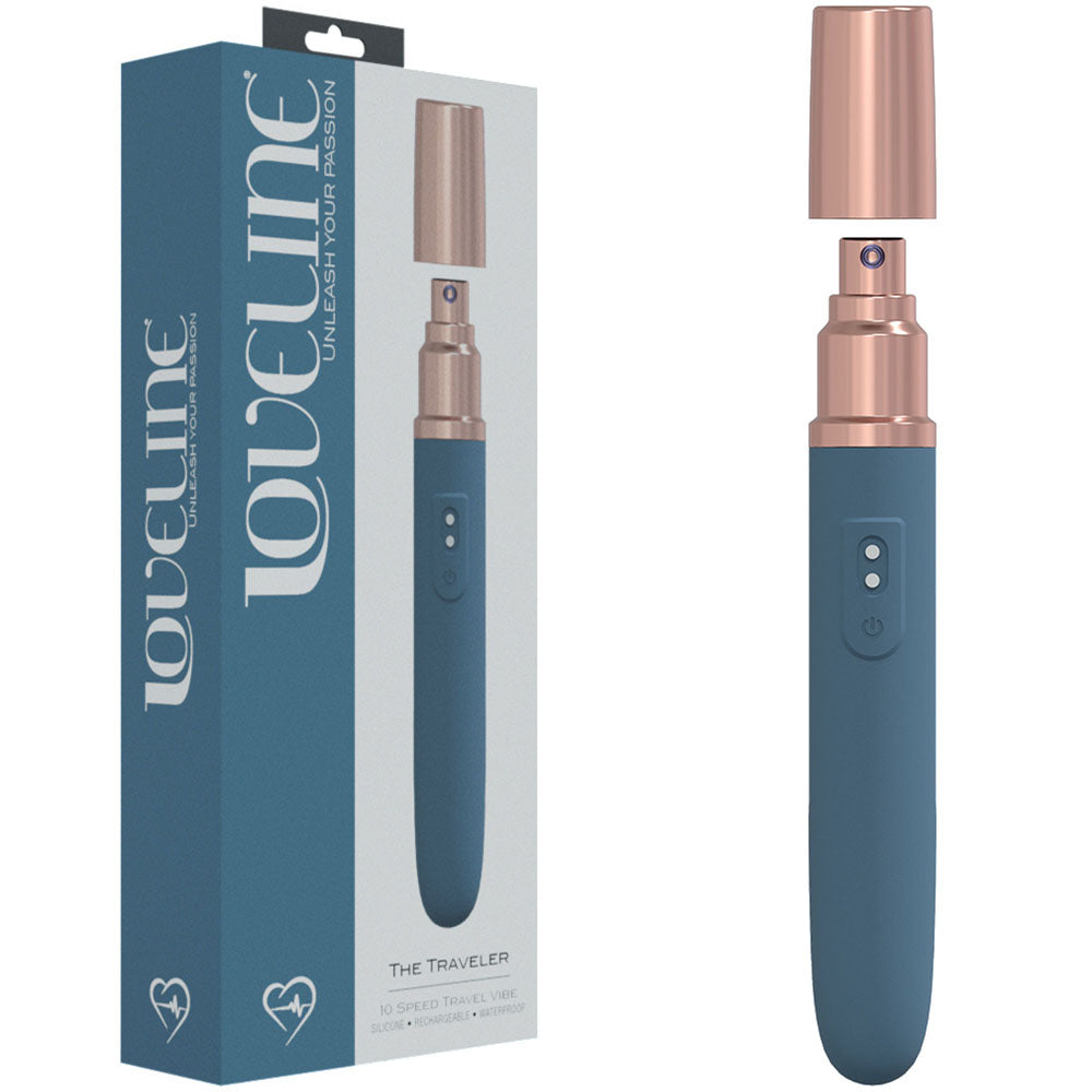 LOVELINE The Traveler - Whisper Quiet Vibrator 10 Modes Discreet > Vibrators > Mini Vibrators Main image