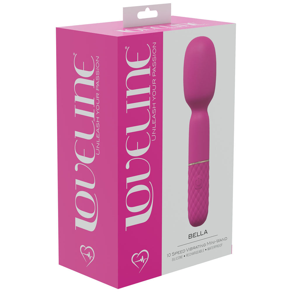 LoveLine - Bella - 10 Speed Vibrating Mini Wand > Sex Toys > Mini Massagers