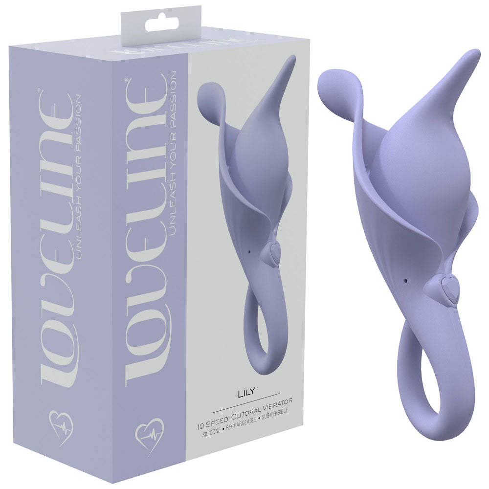 LOVELINE Lily - Lavender Whisper Quiet Vibrator 10 Modes Purple > Vibrators > Unconventional