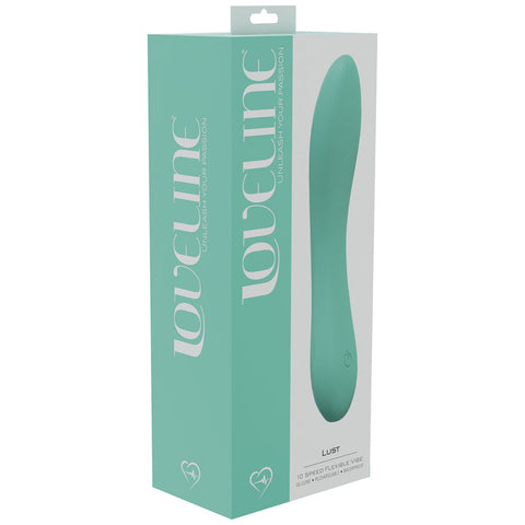 LOVELINE Lust - Whisper Quiet Flexible Vibrator with 10 Modes Vibrators